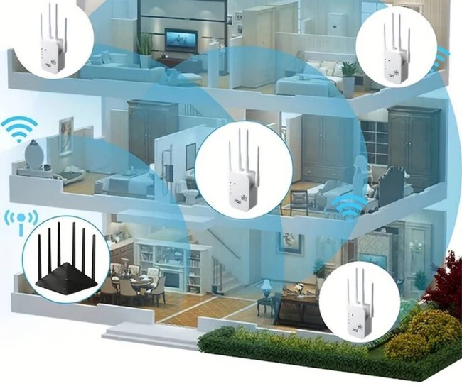 Amplificador De Señal WiFi De Repetidor