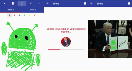 Donald Draws es la app para que Trump dibuje lo que quieras que no necesitas, pero debes probar