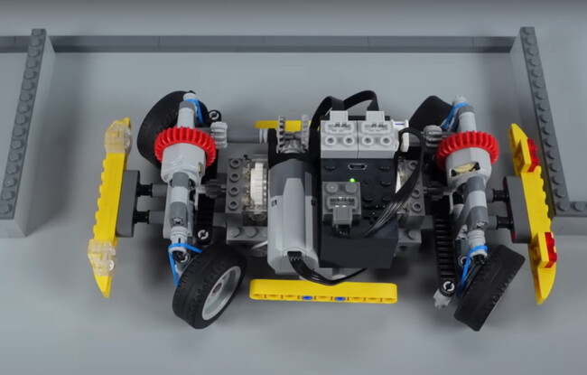 LEGO Technic aparcamiento en paralelo vídeo
