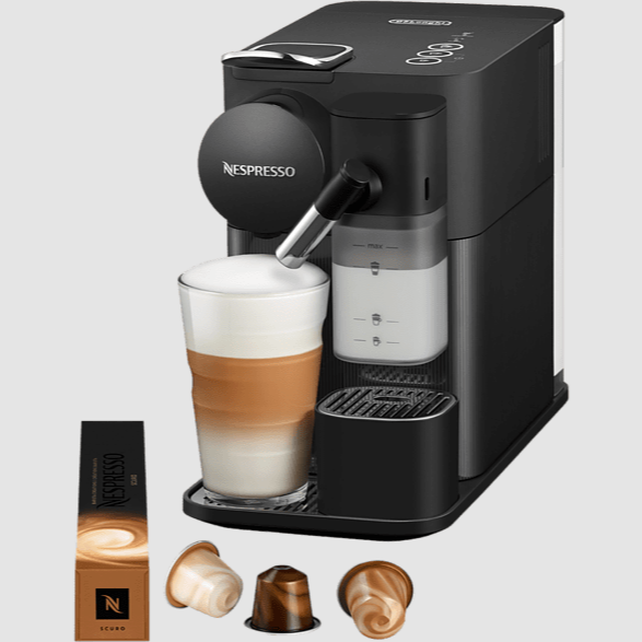 De'Longhi - Cafetera de cápsulas automática Nespresso De'Longhi Lattissima One para cápsulas Nespresso Original.