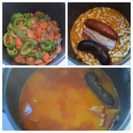 Potaje de chícharos paso a paso