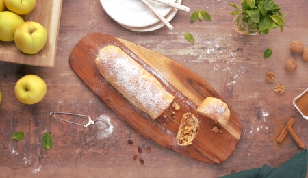 Strudel de manzana o de queso, un clásico (dulce y salado) de la cocina centroeuropea