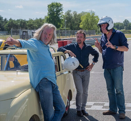 James May, Richard Hammond y Jeremy Clarkson en The Grand Tour Eurocrash