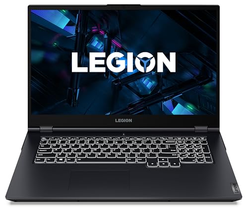 Lenovo Legion 5 Gen 6 - Ordenador Portátil 17.3" FullHD 144Hz (Intel Core i7-11800H, 16GB RAM, 1TB SSD, NVIDIA GeForce RTX 3060-6GB, Sin Sistema Operativo) Azul/Negro - Teclado QWERTY Español