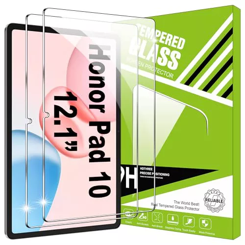 Lemxiee Cristal Templado para HONOR Pad 10 Protector pantalla [2 pieza] Vidrio templado Protector pantalla
