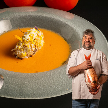 Vale para un gazpacho y para una crema de tomate: la receta con txangurro del chef vasco Alex Santamaría para convertirlo en plato festivo 