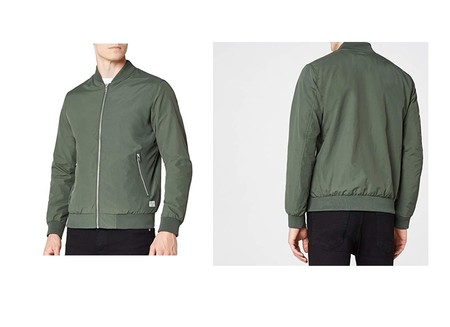 Por sólo 18,40 euros podemos hacernos con esta chaqueta para hombre de Jack & Jones Jornew Pacific Bomber en Amazon
