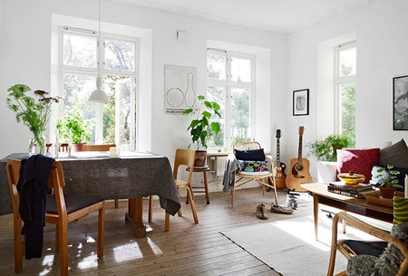 Un agradable apartamento de estilo nórdico