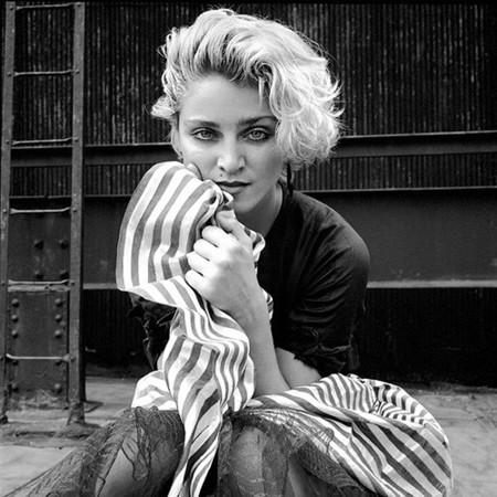 El primer reportaje fotográfico de una de las grandes divas de la música: Madonna