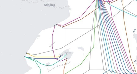 Cables Submarinos Valencia Baleares Cataluna
