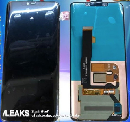 El panel filtrado del Mate 20 sugiere que Huawei seguirá apostando por el 'notch' y añadirá escaner facial 3D