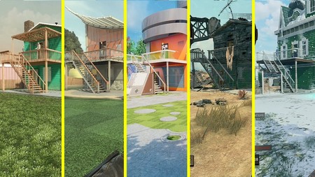 Así está siendo la peculiar evolución del mapa de Nuketown en Call of Duty: Black Ops