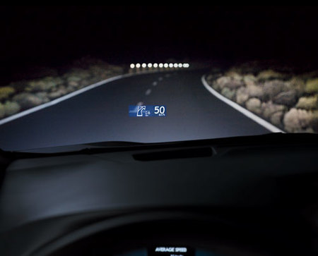 Lexus RX 450h HUD