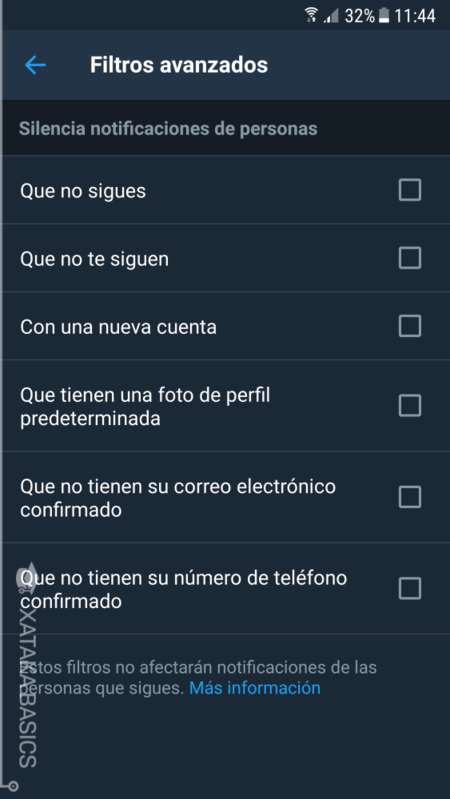 Silencia Notificaciones De Personas