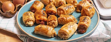 Cómo hacer saladitos de hojaldre con tres rellenos originales y fáciles para el aperitivo 