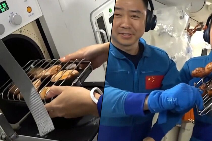 Unos astronautas chinos han logrado lo impensable en el espacio: darse un festín de pollo asado