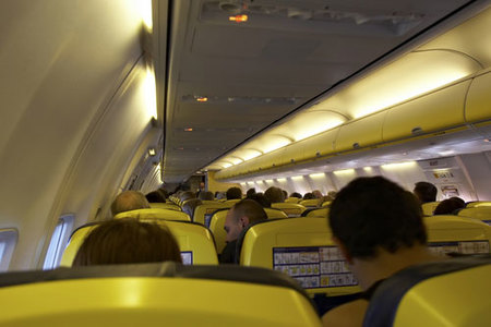 Avión en emergencia
