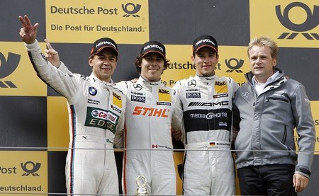 Robert Wickens triunfa por primera vez en el DTM en Nürburgring