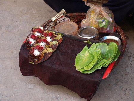 Costumbres de Asia: masticando Paan