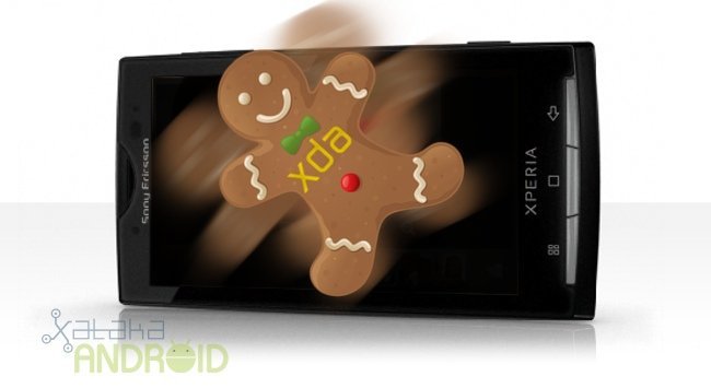 Xperia X10 con 2.3