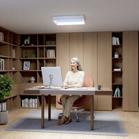 Lo último de Philips es esta lámpara de techo que imita la luz solar. Promete hasta ayudarnos a producir vitamina D