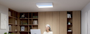 Lo último de Philips es esta lámpara de techo que imita la luz solar. Promete hasta ayudarnos a producir vitamina D