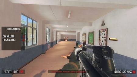 ¿Jugarías a ser el asesino de una masacre escolar? Active Shooter plantea eso y se enfrenta al boicot