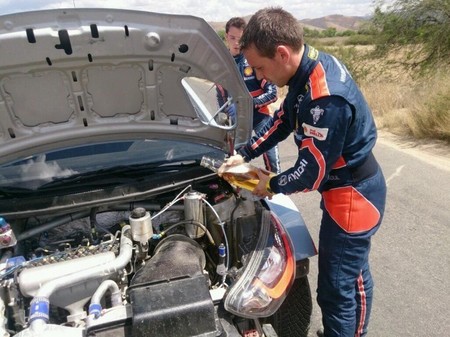 Una cerveza "Corona" le da a Hyundai su primer podio en el Rally de México