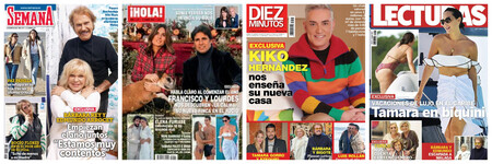 El idilio romántico entre Bárbara Rey y Edmundo Arrocet, las vacaciones navideñas de Tamara Falcó y el casoplón de Kiko Hernández: estas son las portadas de la semana del 5 de enero