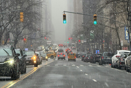 Calle de Nueva York en invierno (Foto de  Tauhi Raha).