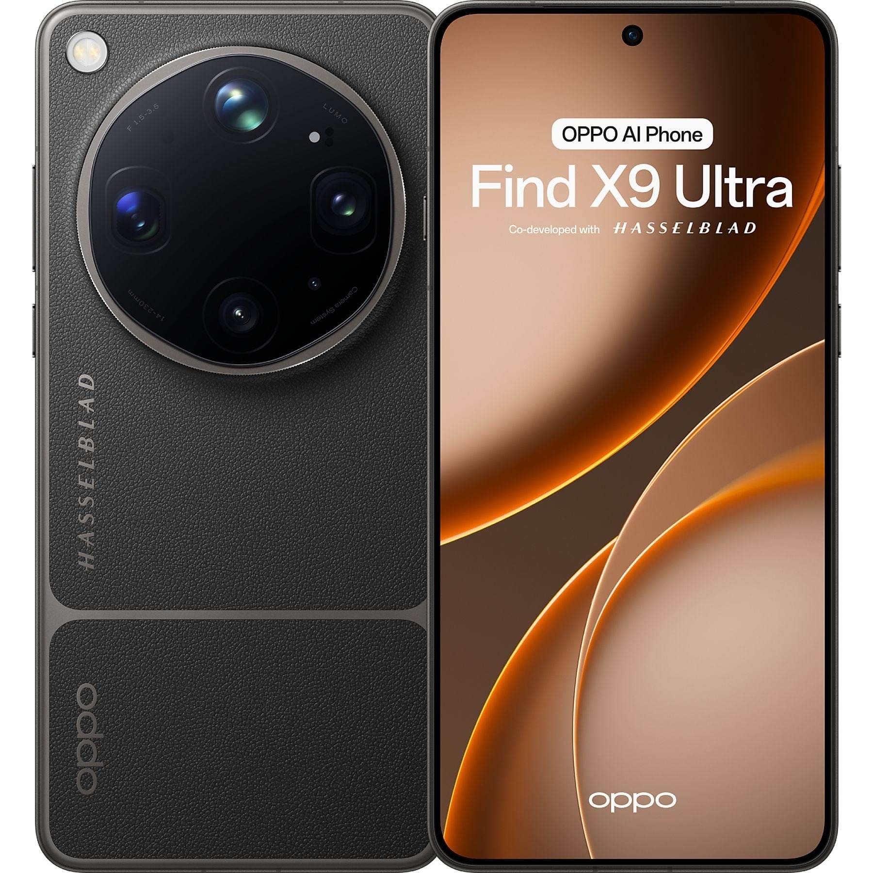 Móvil - OPPO Find X9 Ultra, Tundra Umber, 512GB, 12GB RAM, 6.82" AMOLED flexible QHD+, Snapdragon® 8 Elite Gen 5, 7050 mAh