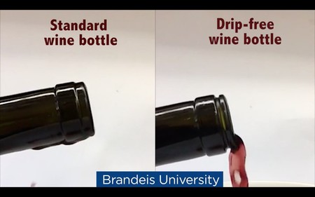Con esta botella ya no goteará el vino