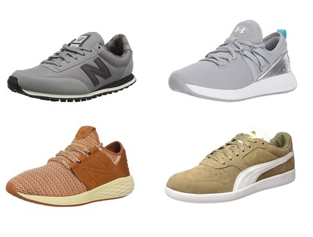 5 chollos por menos de 29 euros en tallas sueltas de zapatillas New Balance, Under Armour y Puma en Amazon