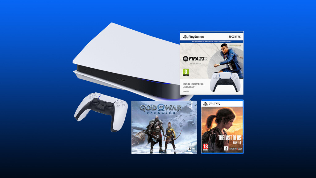 El stock de PlayStation 5 vuelve junto a God of War Ragnarok y The Last of Us Parte I ¡Hazte con este pack antes de que se agote! El stock de PlayStation 5 vuelve junto a God of War Ragnarok y The Last of Us Parte I ¡Hazte con este pack antes de que se agote!