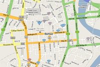 Belfast: mapa de puntos wifi