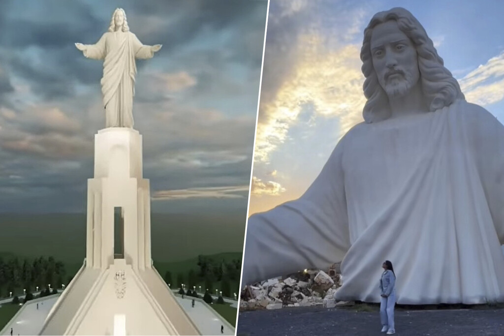 A un millonario de Armenia se le ha puesto algo entre ceja y ceja: construir la estatua de Jesús más alta del mundo