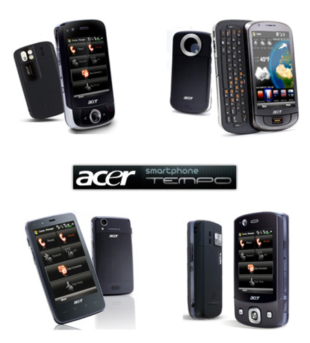 Acer SmartPhone Tempo: M900, F900, X960 y DX900