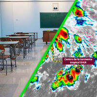 Se suspenden las clases por la tormenta tropical Erick, este es el primer estado de México en alerta