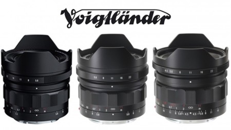 Voigtländer presenta tres nuevos objetivos para Sony E