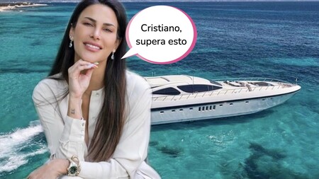 ¡Aquí hay 'money'! Carla Barber alquila un pedazo de yate y se lleva a toda su familia a Ibiza