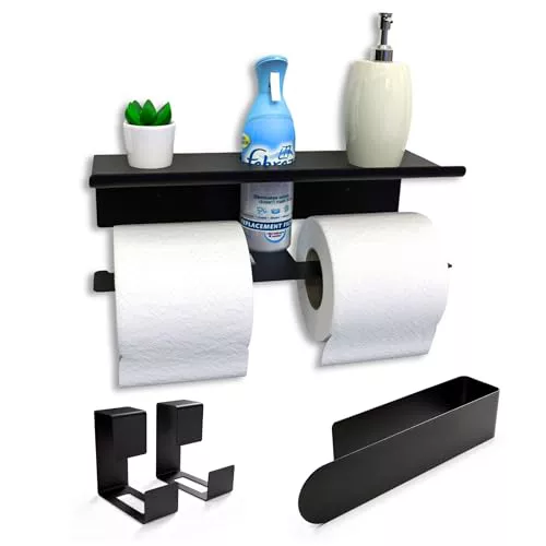 ELANDYR - Accesorios Baño sin Taladro 