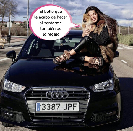Violeta Mangriñán sortea su propio cochazo en Instagram y desata la locura entre sus seguidores
