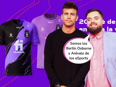 Ibai Llanos y Piqué lanzan por todo lo alto su equipo de eSports en la 'League of Legends': así son las camisetas de KOI