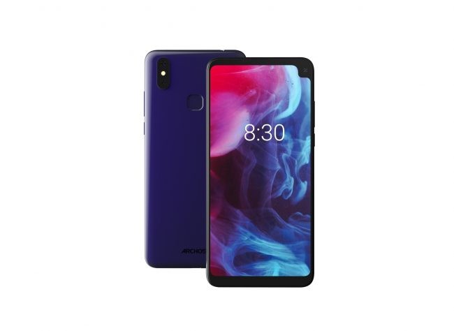 Sconosciuto PH26® - Cover Posteriore per Archos 55 Diamond Selfie Lite in Silicone Gel Antiurto