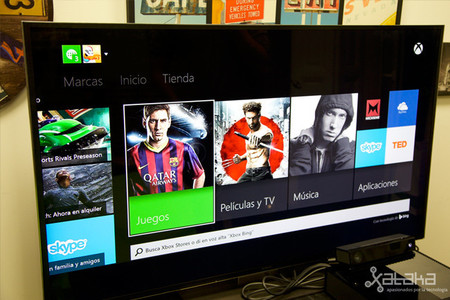 Un mayor protagonismo a los contenidos del Xbox One: se actualiza SmartGlass y Xbox Video, y se expande OneGuide