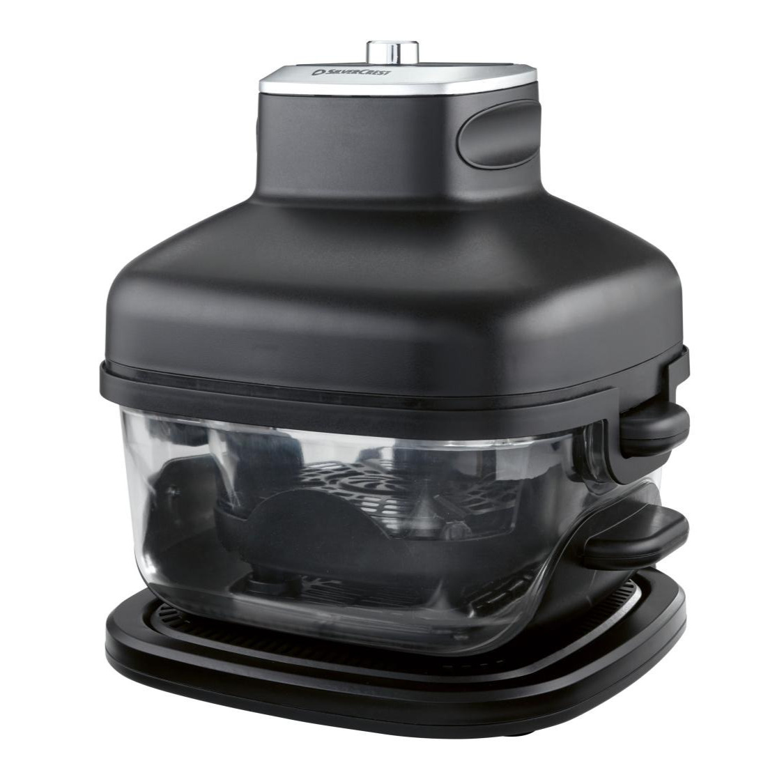 Freidora de aire de cristal 1500 W 4 L 