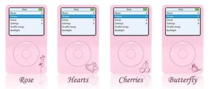 iPod rosa de Colorware