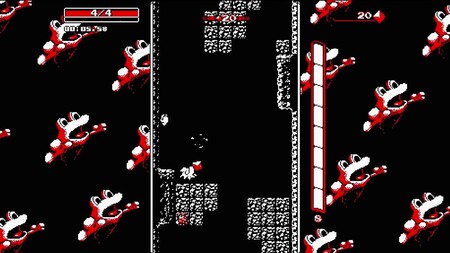 Este Roguelike Parece Un Juego Del Game Boy Y Es Una De Las Experiencias Mas Adictivas Que He Probado Downwell Una Joya Escondida En Nintendo Switch