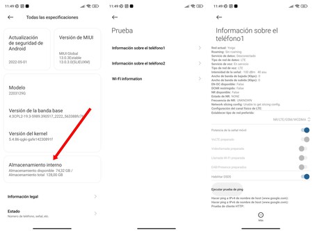 Ajustes Prohibidos Xiaomi