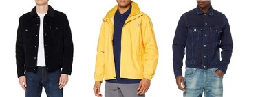 Chollos en tallas sueltas de cazadoras, forros polares y abrigos de marcas como Levi's, The North Face o Helly Hansen en Amazon